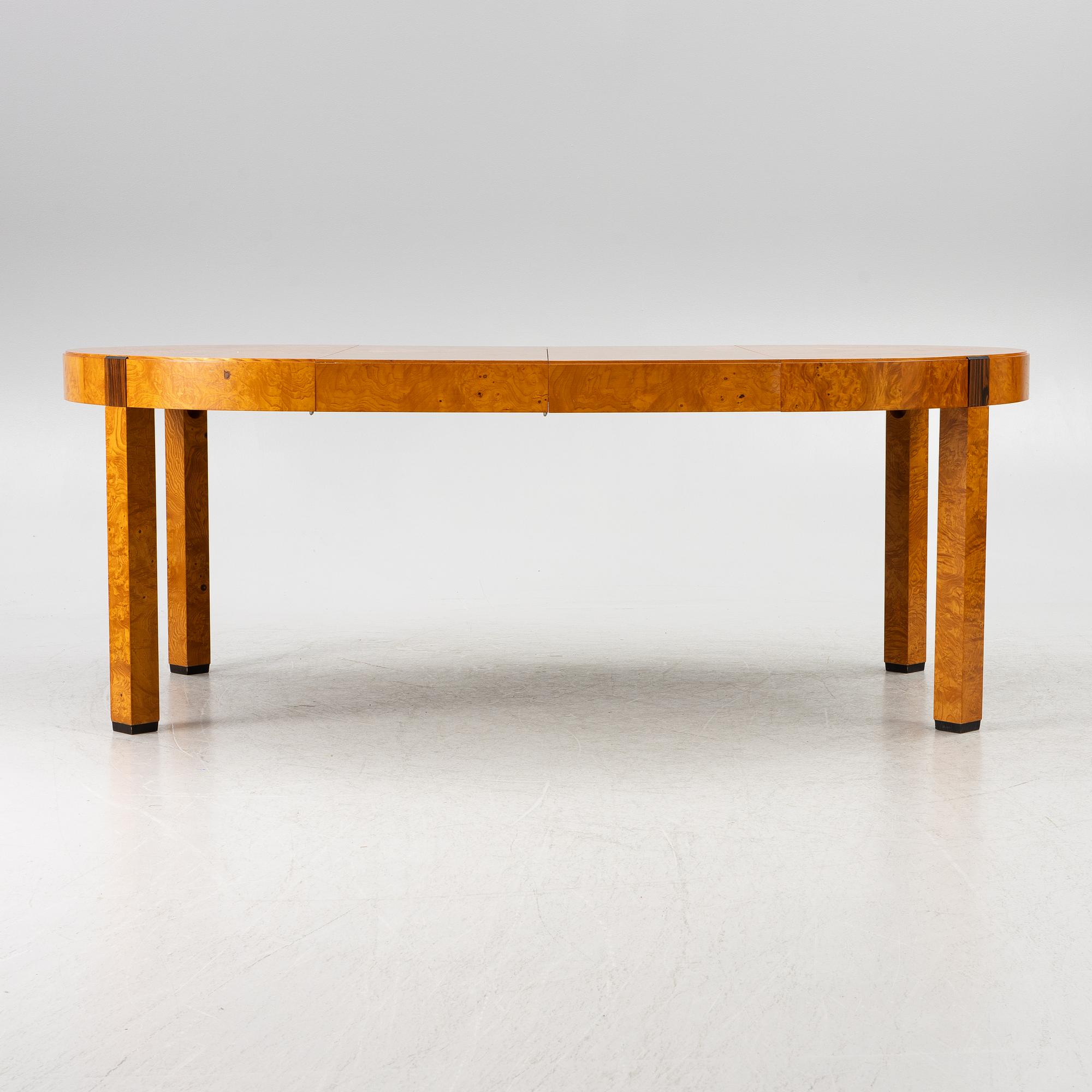 A 'Diva' dining table, Grange, France, 1988.