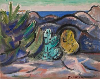 Tor Bjurström, oil on canvas, signed.