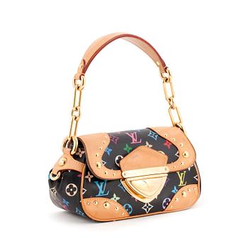 739. LOUIS VUITTON, a black monogram multicolore shoulder bag, "Beverly".