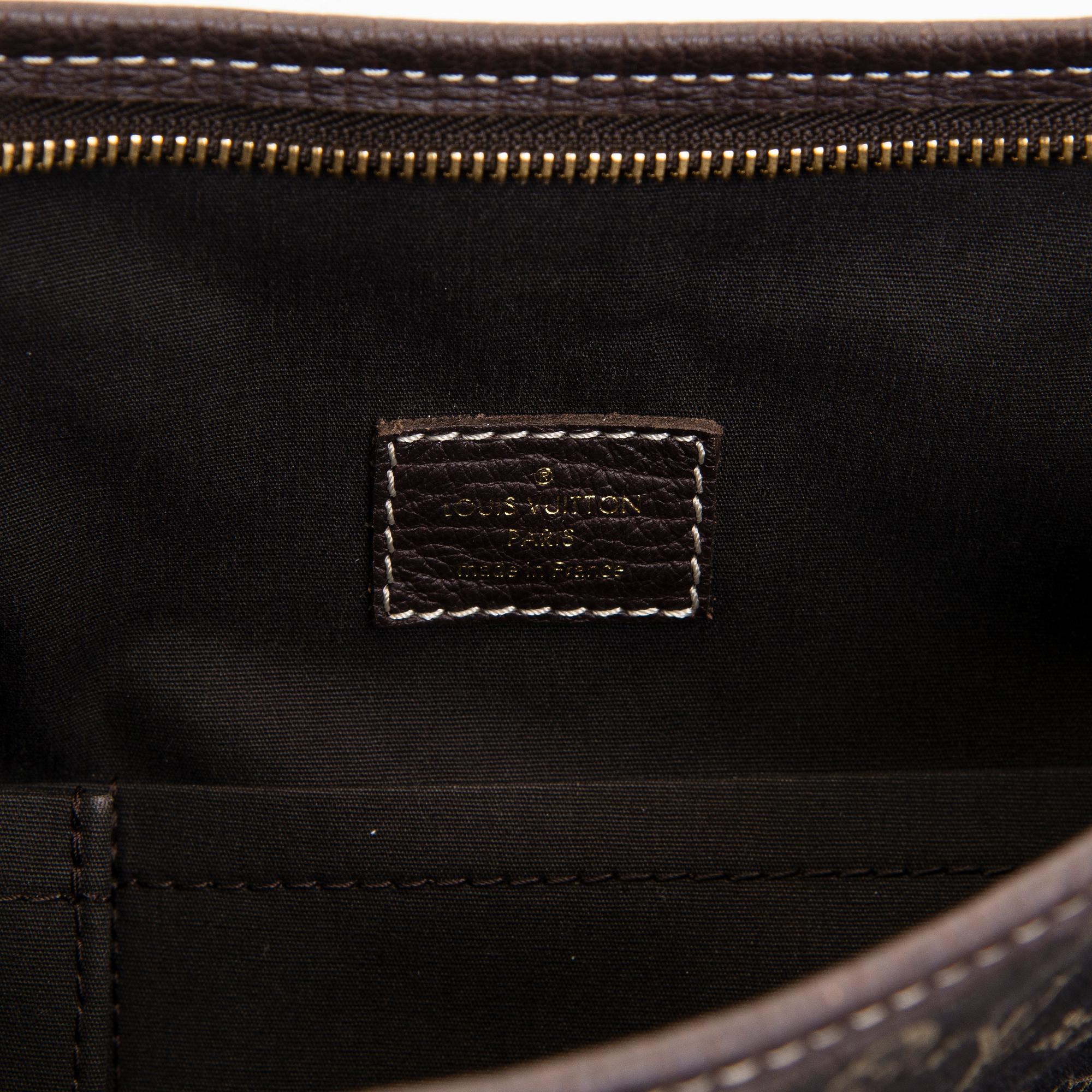 Louis Vuitton, A 'Mini Lin Besace Angele', bag.