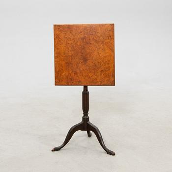 Fällbord, Sverige omkring år 1800.