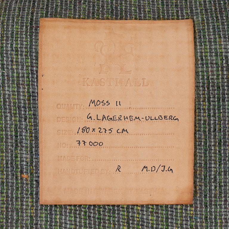 Gunilla Lagerhem Ullberg, matta Moss II, Kasthall, 180 x 270 cm.