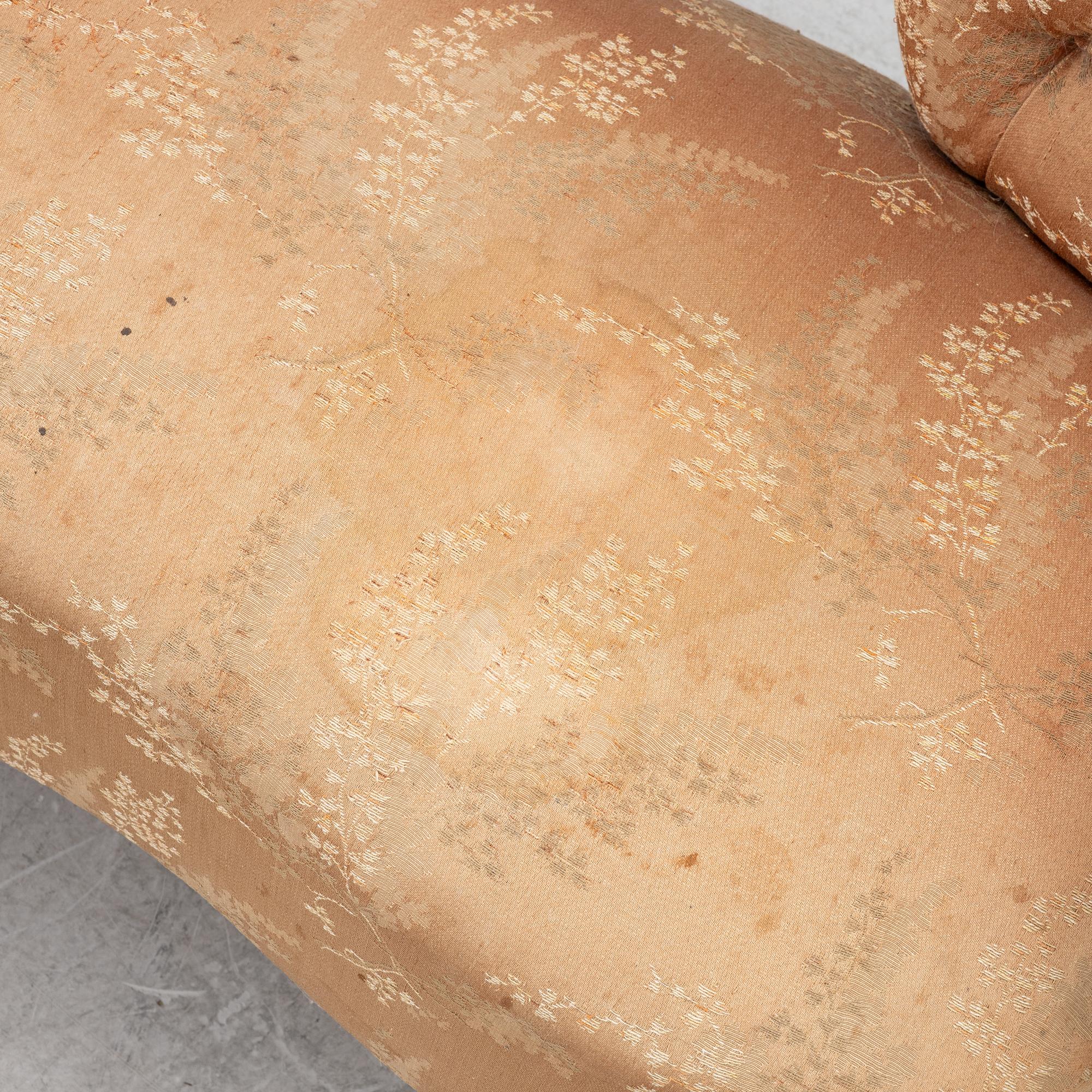 Salongsgrupp, 3 delar, med Drottning Sofias emblem, sent 1800-tal.