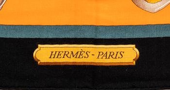 Hermès, scarf "Harnais de Cour".