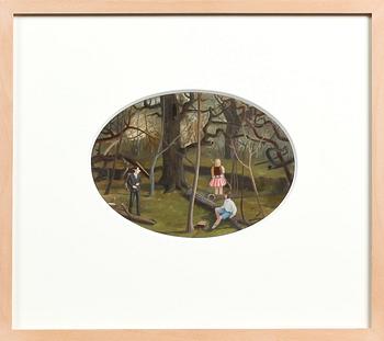 PATRIK ANDINÉ, olja, signerad och daterad 2010.