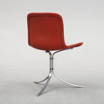 A 'PK-9* chair by Poul Kjaerholm for Fritz Hansen, Denmark, 1990.