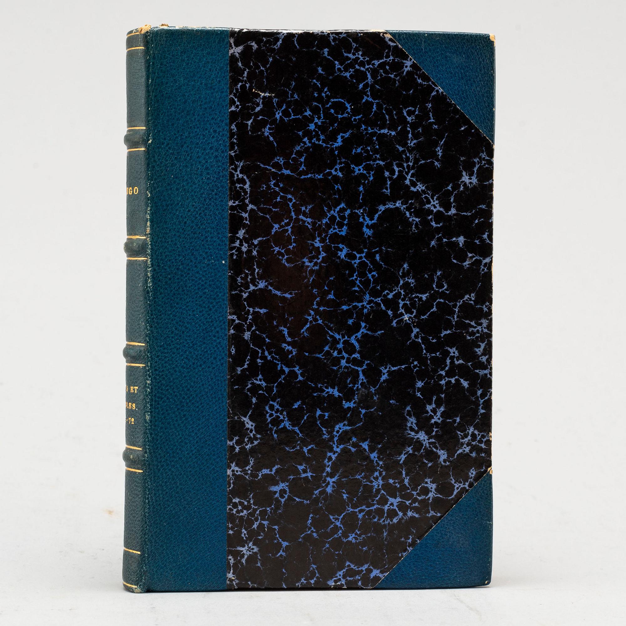 BOOK, Inscribed by Victor Hugo to a close friend.