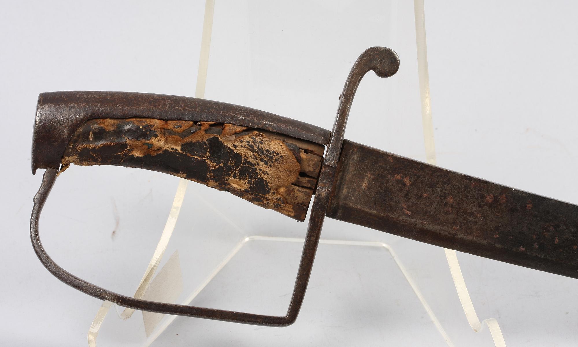BAJONETTER SAMT SABELDEL, 1800-1900-tal.