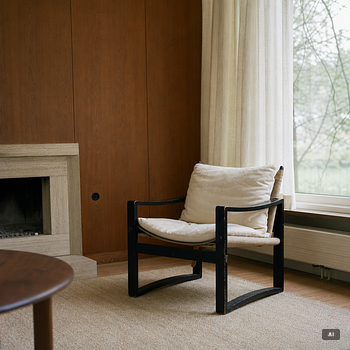 Armchairs, a pair, Börge Jensen & Sons, Denmark, second half of the 20th century.