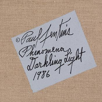 Paul Jenkins, "Phenomena Darkling Light".