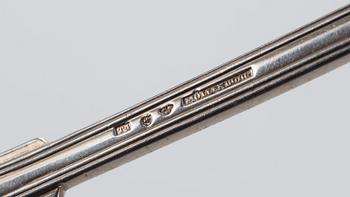 RAGUSKED, silver, Gustaf Möllenborg, Stockholm 1849. Vikt ca 124 g.