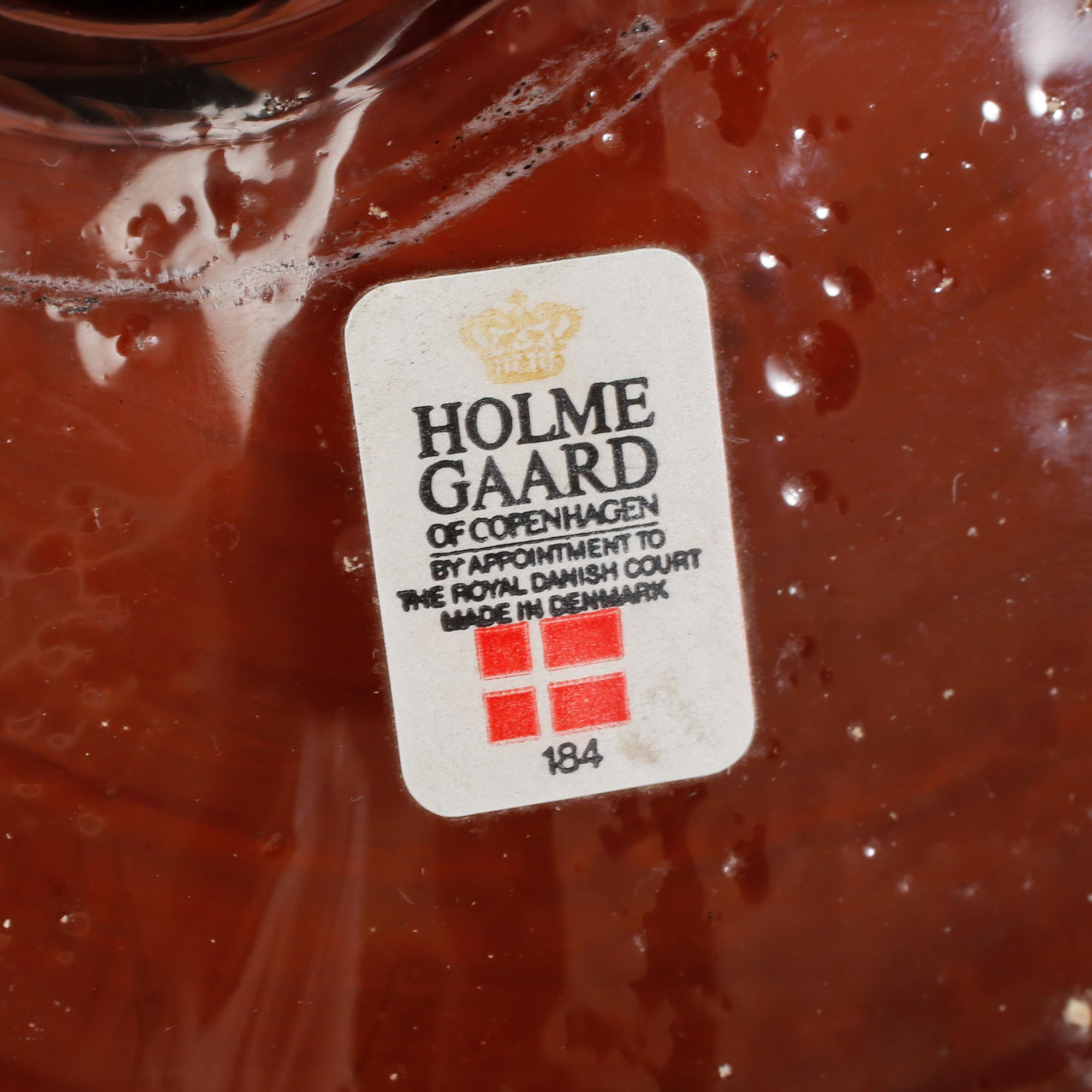 VAS, glas, Per Lütken, Holmegaard, monogramsignerad och numrerad 3331.