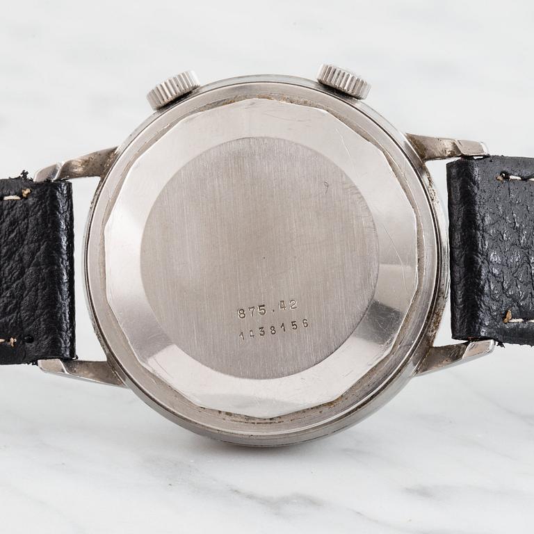 JAEGER-LeCOULTRE, Memovox, wristwatch, 37 mm,