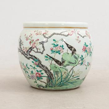 Fiskbassäng, Kina 1800-talets senare del porslin.