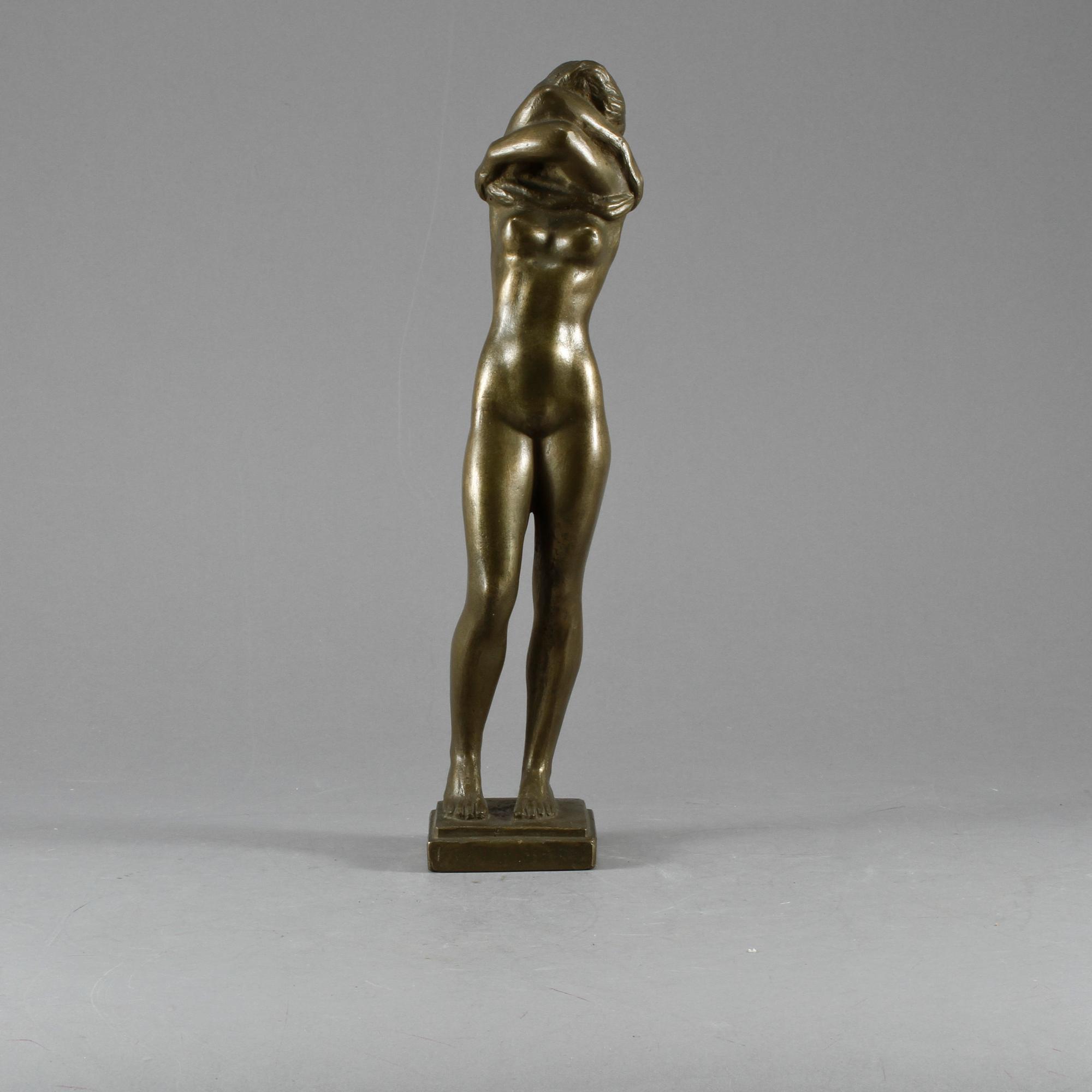 ARNE DURBAN, skulptur, brons, signerad.