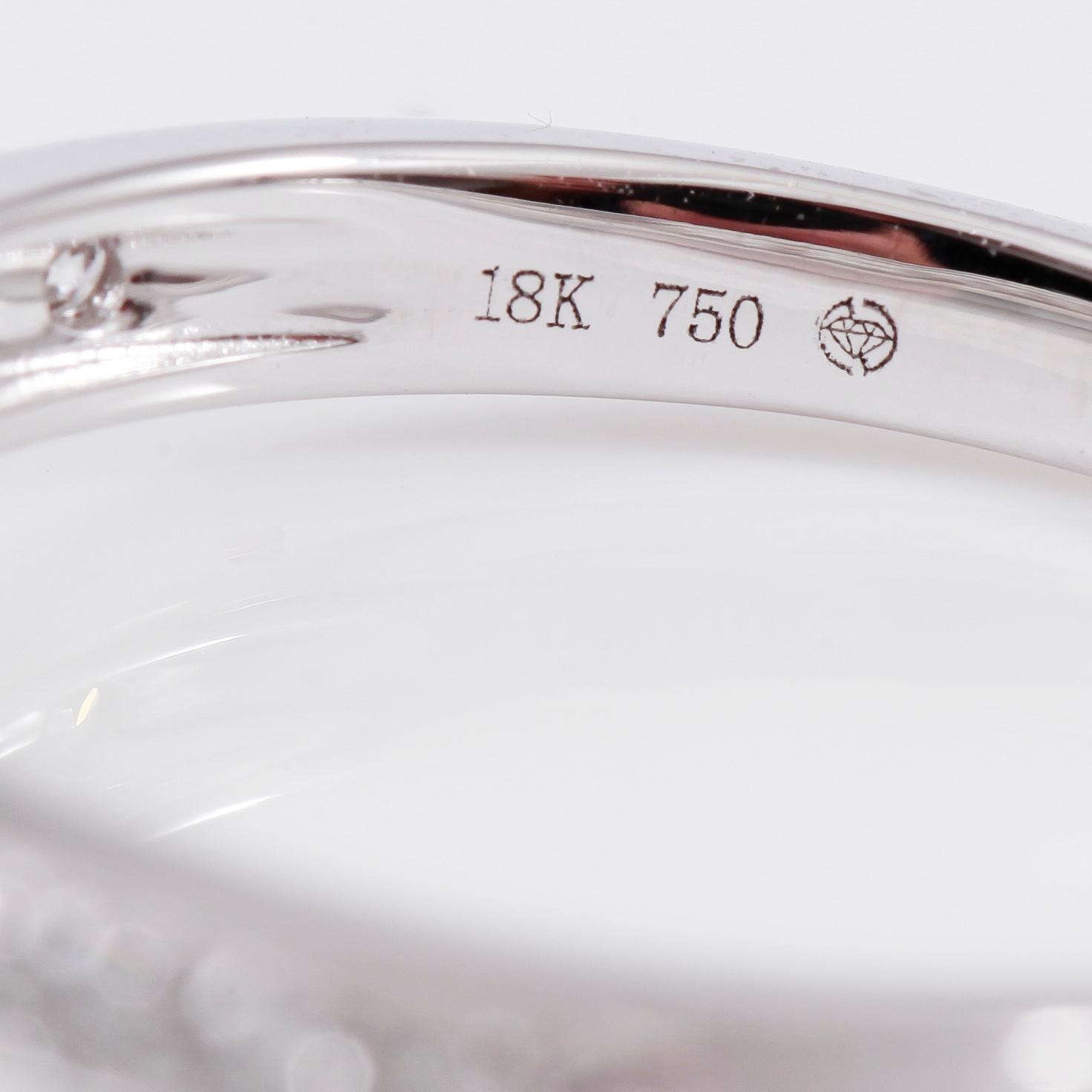 RING, briljantslipade diamanter totalt ca 1.19 ct.