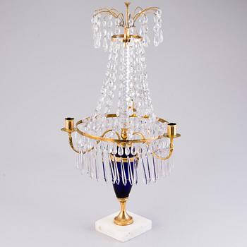 A TABLE CHANDELIER.