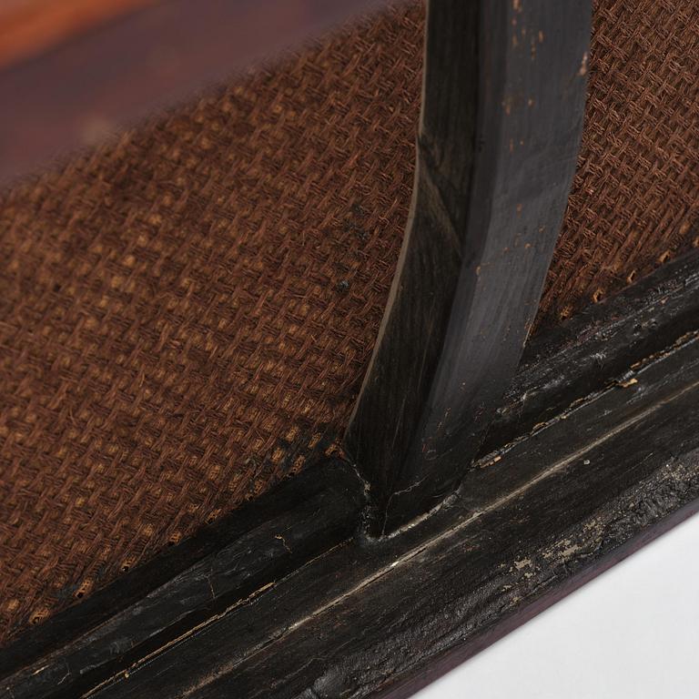 Dagbädd, hardwood. Qingdynastin, 1800-tal.