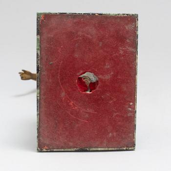 OTTO SCHEER, After. Sculpture, bronze, signed.