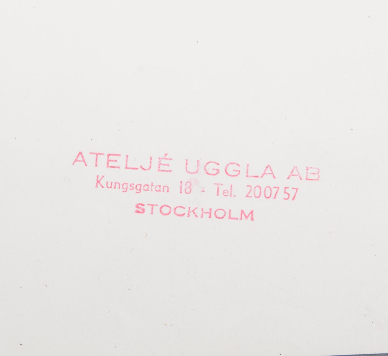 MODEFOTOGRAFIER, 7 st, Ateljé Uggla, Stockholm, och CATWALK-PROGRAMBLAD, Dior 1959-60.