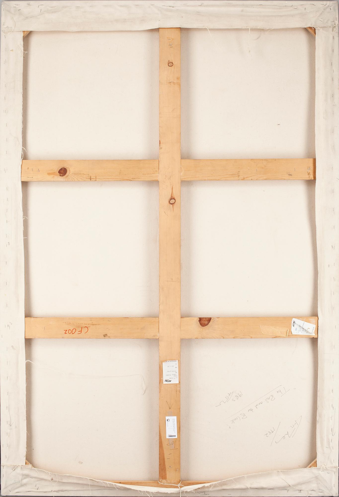 CRAIG FISHER, olja på duk, sign o dat 1982 á tergo.