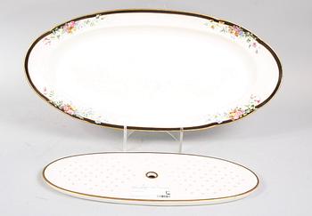 FISKFAT, opak, Rörstrand, 1800/1900-tal.