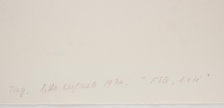 Walasse Ting, Utan titel.