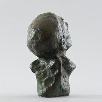 HELGE HÖGBOM), brons, signerad.