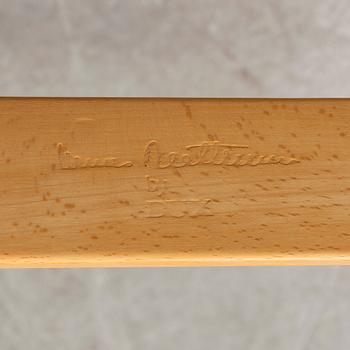 BRUNO MATHSSON, fåtölj, "Eva hög", Dux, omkring år 2000.