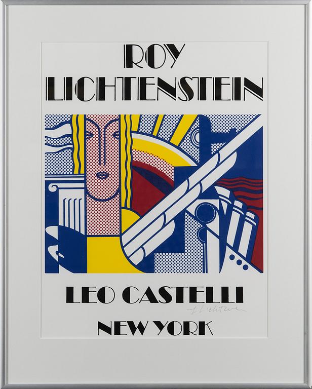 ROY LICHTENSTEIN, POSTER FOR LEO CASTELLI.