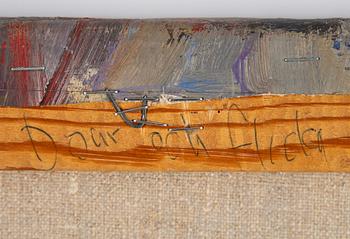 Katarina Jakobsson, olja på duk, signerad och daterad -90 a tergo.