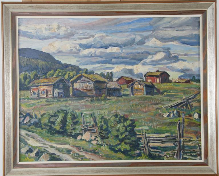 NORDBERG, OLLE, olja på pannå, sign o dat -36.