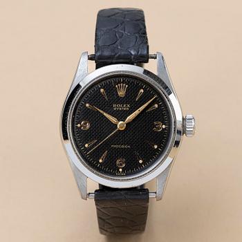 1002. Rolex, Oyster, Precision, "Honeycomb Dial" "Explorer 3-6-9 Dial", ca 1953.