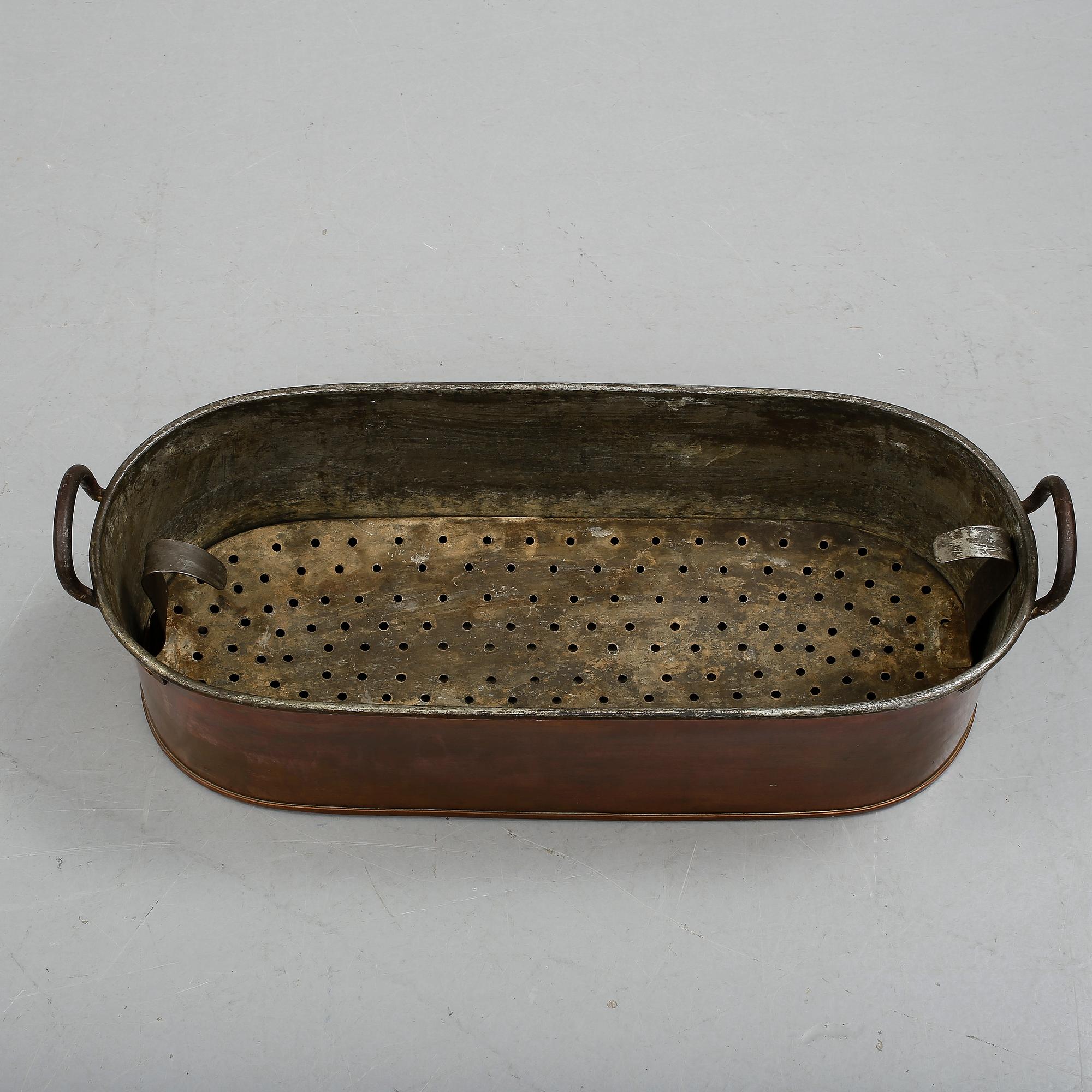 FISKKITTEL, koppar, AL Svanebro, Örebro, 1800-tal.