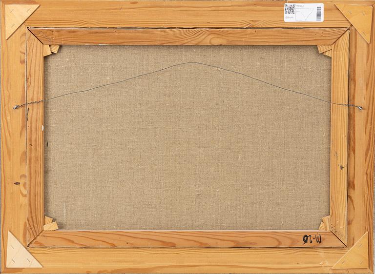 Bruno Karlsson, vy med fäbodar.