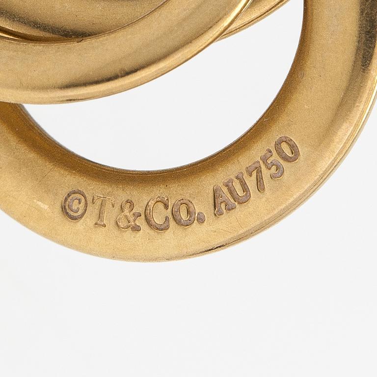 Tiffany & Co, An 18K gold necklace. Marked Tiffany & Co and T & Co.