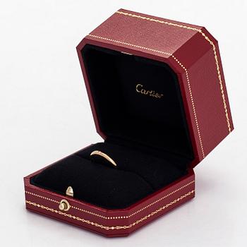 Cartier, sormus, "1895", 18K kultaa ja yksi timantti. Mukana todistus.