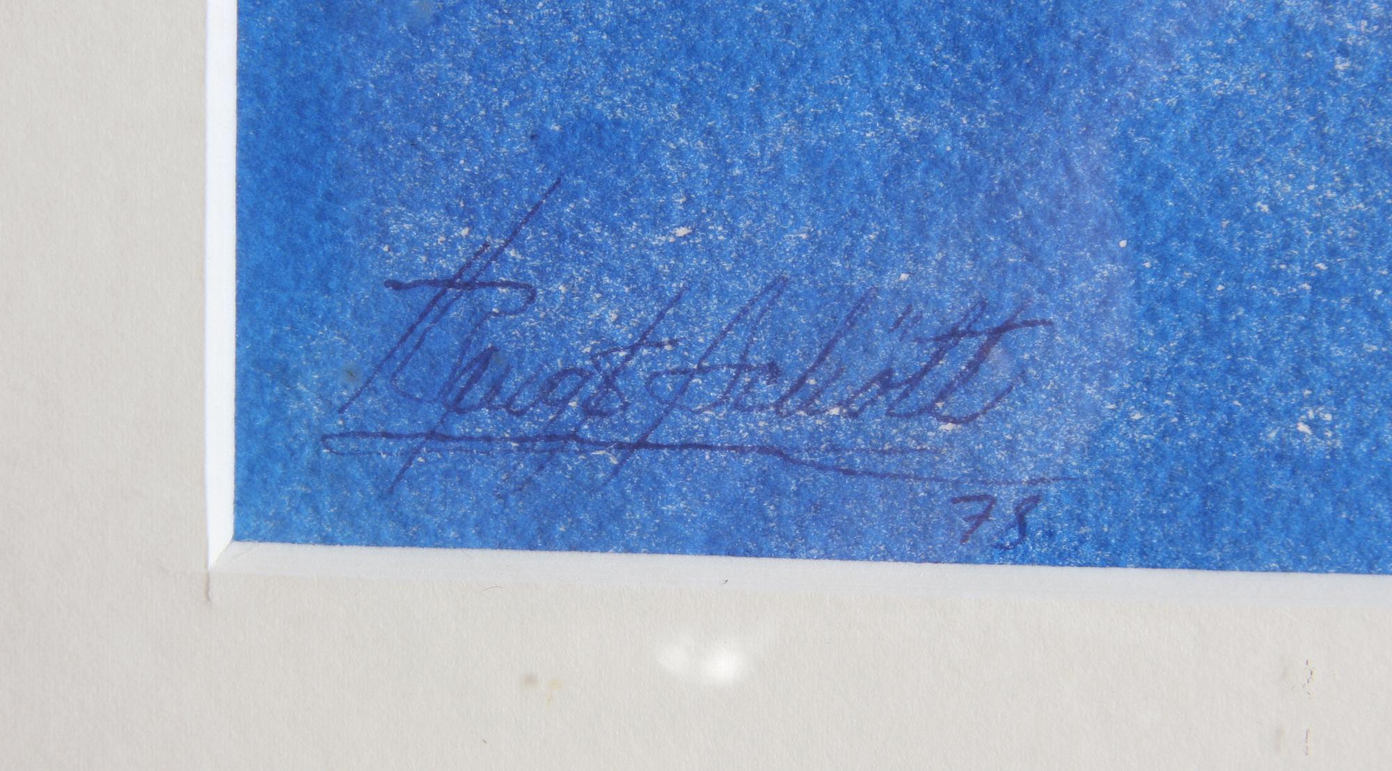 SCHÖTT, BENGT, akvarell, sign o dat 78. Prov; Olof Sager.