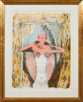Rufino Tamayo · RUFINO TAMAYO, färglitografi, signerad och numrerad 147/150.