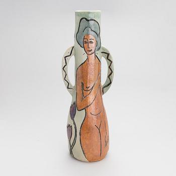 Pauli Partanen, a ceramic sculpture, signed and dated -99.