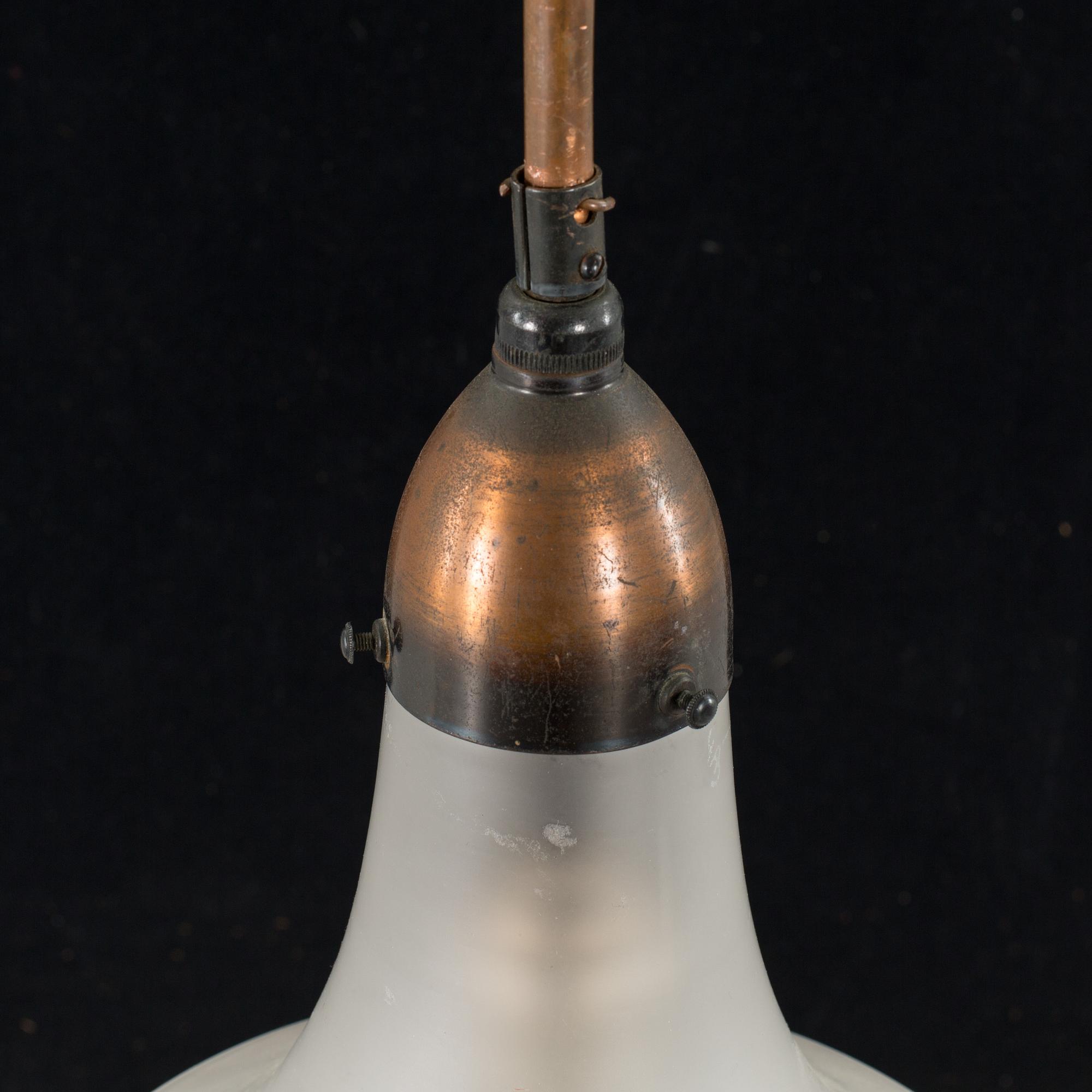 A PETER BEHRENS "LUZETTE" CEILING LAMP, AEG first half of 20th century.