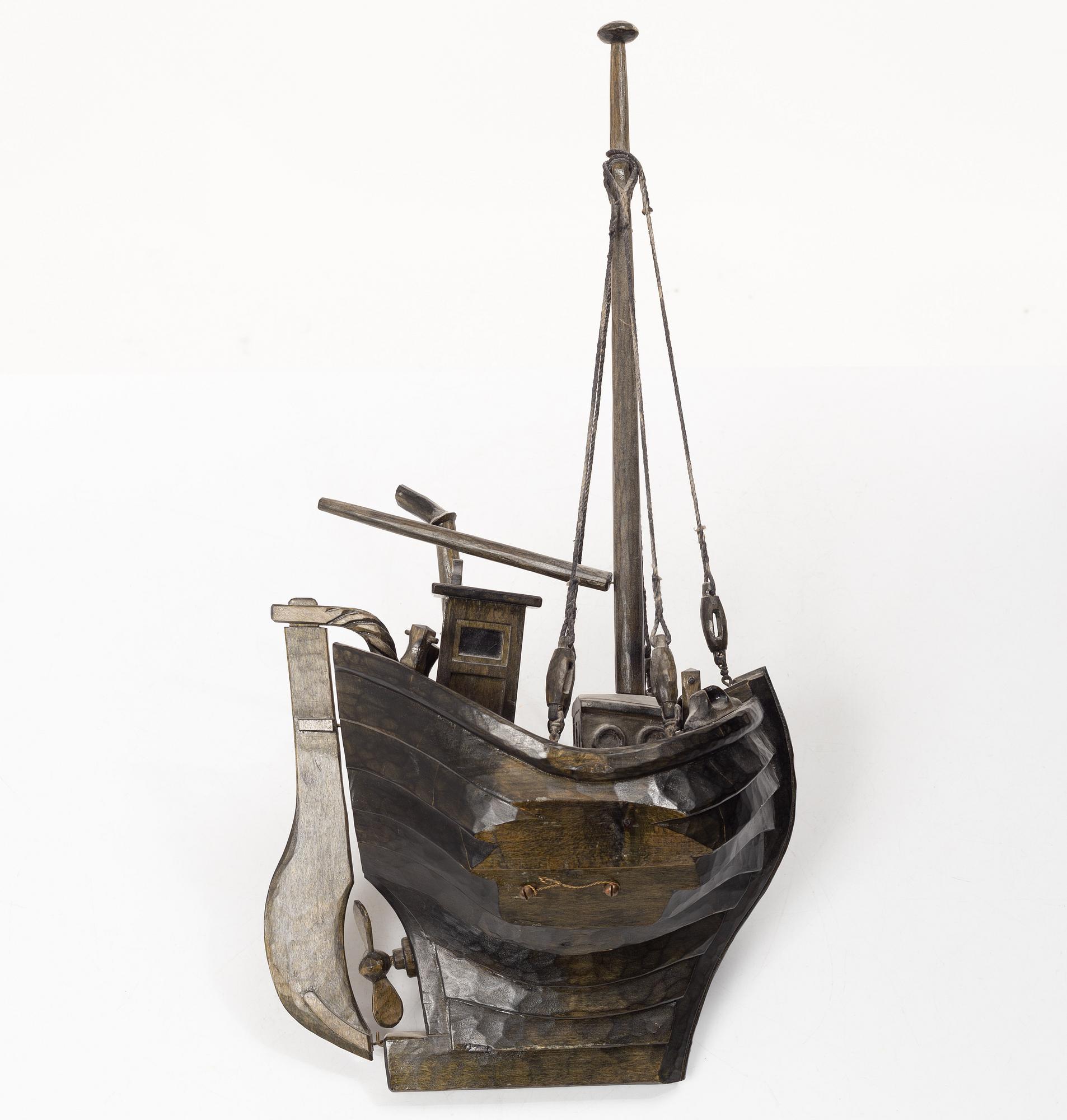 Bengt Lundin, Boat model.