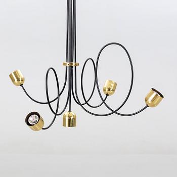 HANS BERGSTRÖM, taklampa "Kronan", Ateljé Lyktan,1990-tal.