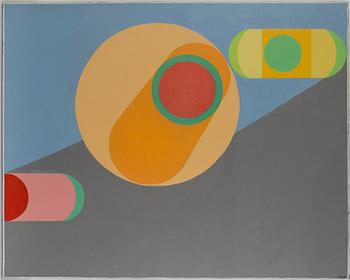 VILHELM BJERKE-PETERSEN, oil on canvas, signed iwith monogram and dated 56.