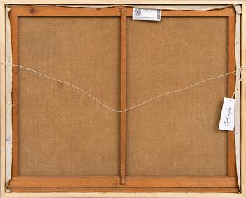 Frans Berg, olja på duk, signerad, daterad -28.