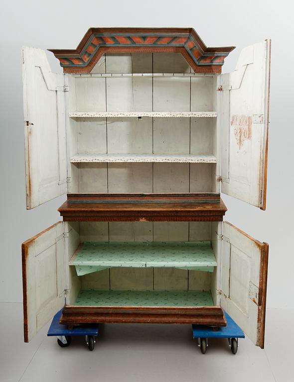 SKÅP, allmoge, 1800-talets mitt.