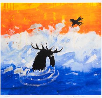 Carl Johan De Geer, "Vännerna".