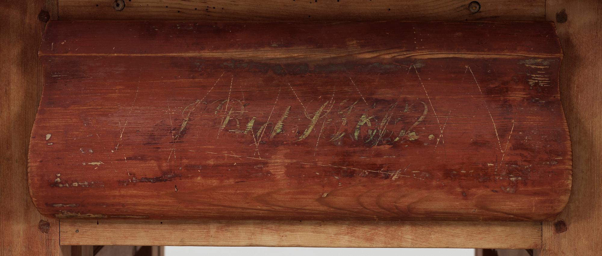 SLAGBORD, 1800-tal.