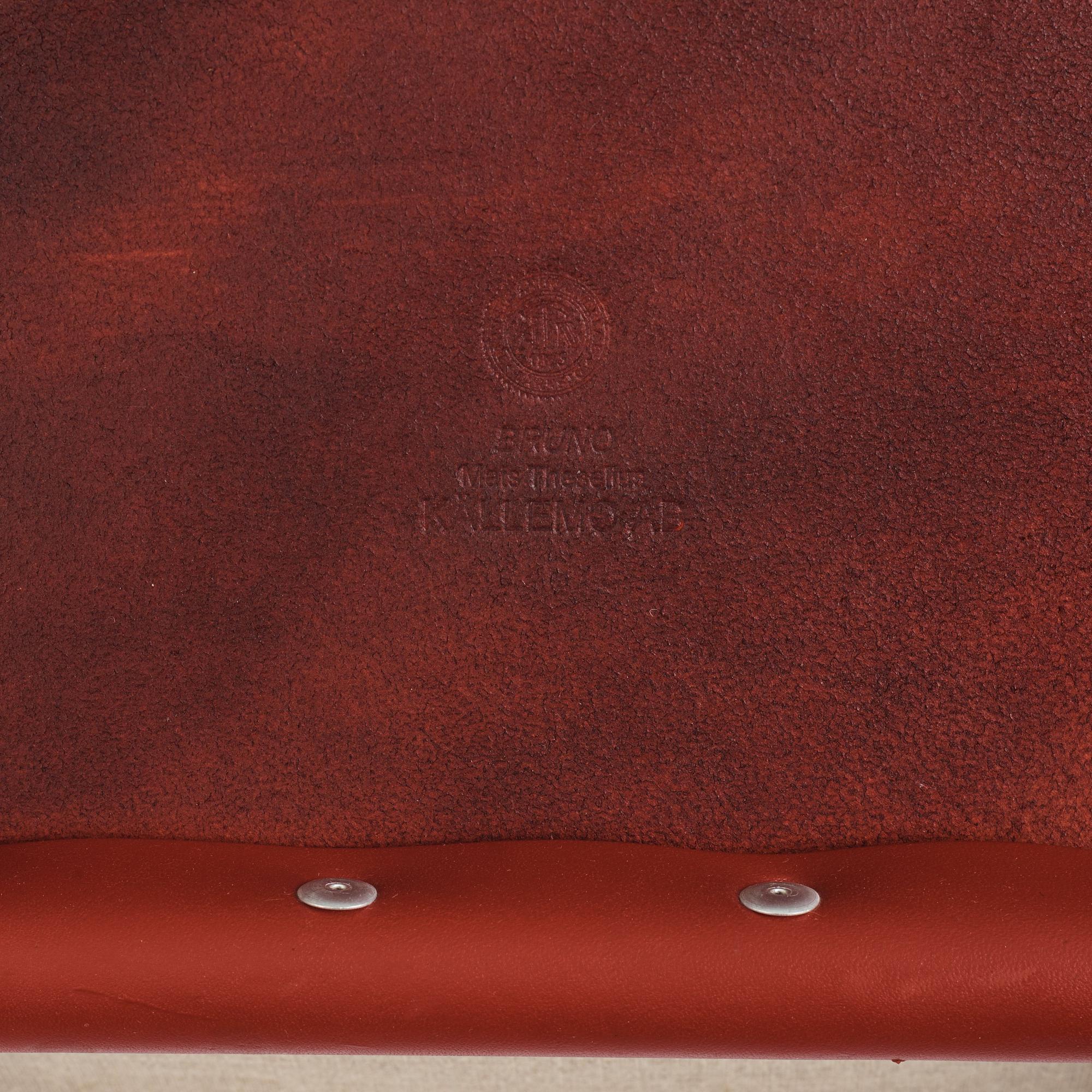 Mats Theselius, a pair of "Bruno" easy chairs, ed. 16/49 & 40/49, Källemo, Värnamo 1997.