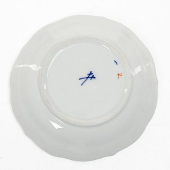 Meissen, An 11 part "Meissen Floral" (Saxon flower) porcelain coffee service, 20th century.